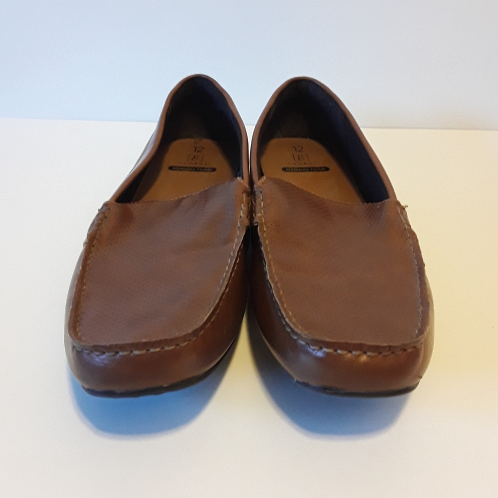 George Brown Slip On Loafers Men's Shoes Size 12 - Picture 2 of 5